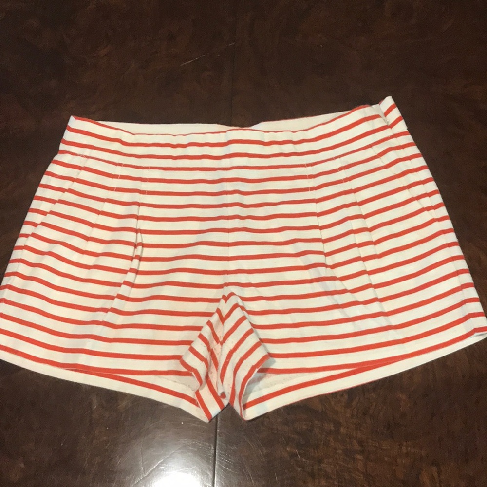J Crew striped shorts